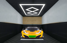 Charger l'image dans la galerie, Luminaire rectangle & losanges - BOX-5078